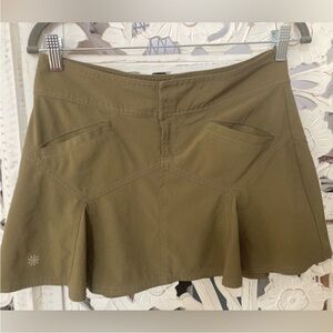 Athleta Olive Fitness Skirt